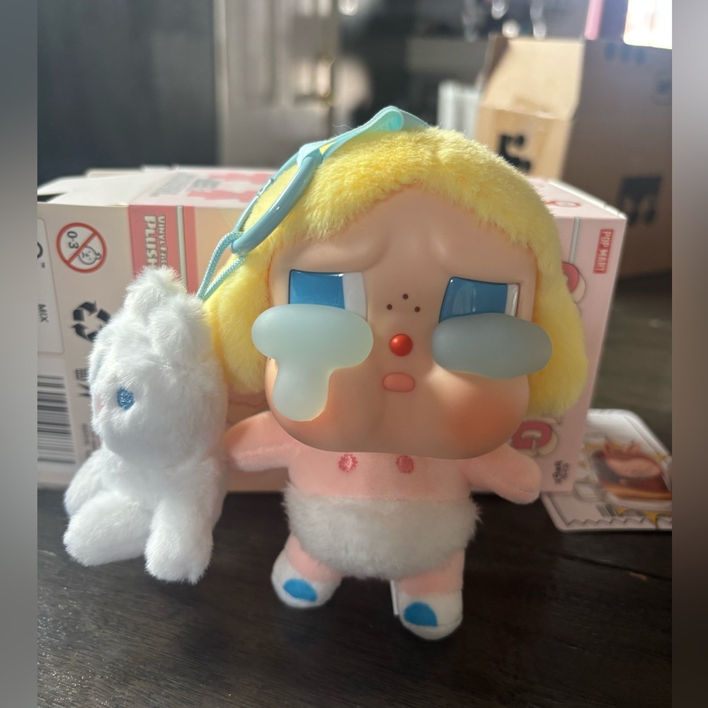 SOLD POP MART Crybaby Crying Again SUPER Secret (Baby Blonde)
